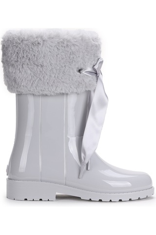 Igor Campera Charol Soft Kız Çocuk Su Geçirmez Yağmur Kar Çizmesi W10239 Gri