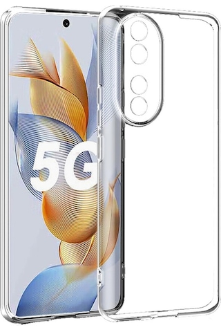 Huawei Uyumlu Honor 90 Kılıf Zore Şeffaf Süper Silikon Kapak