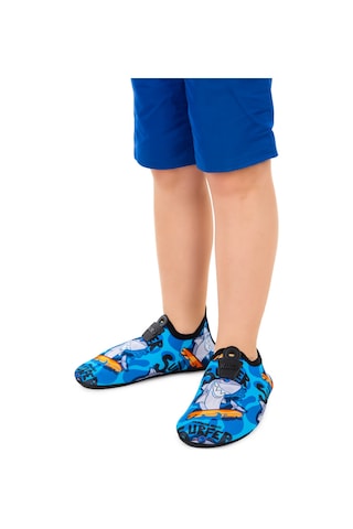 Kiko Kids Surfer Havuz Plaj Erkek Çocuk Deniz Ayakkabısı 7561 Royal Royal Saks Mavi