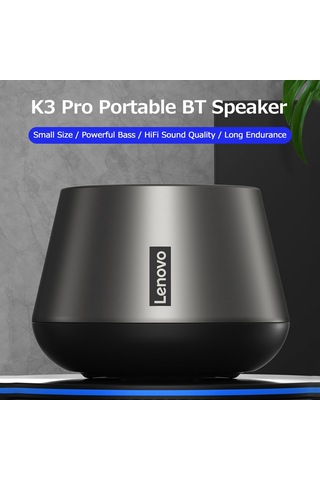 Xindoker Lenovo Thinkplus K3 Pro Taşınabilir Bluetooth Hoparlör - 8 Saat Çalma Süresi, Tws Bağlantılı