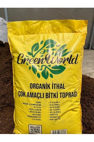 10 Litre İthal Çok Amaçlı Bitki Toprağı Torf Cocopeat Kokopit