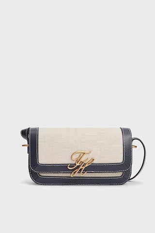 Tommy Hilfiger Logolu Çıkarılabilir Askılı Çanta Kadın Çanta Aw0aw18737 Dw6 Lacivert