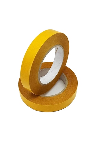 Şeylişeyler - Çift Taraflı Bant 18 Mm X 25 Metre İnce Yapışkanlı Genel Amaçlı Bant 6 Adet