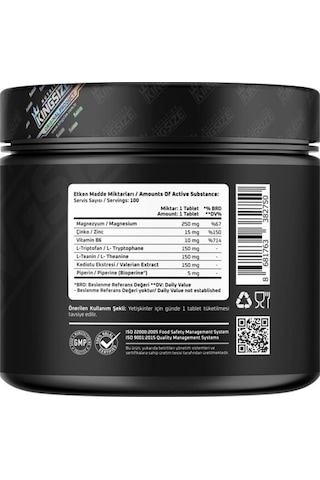 Kingsize Nutrition Zma Complex 100 Tablet