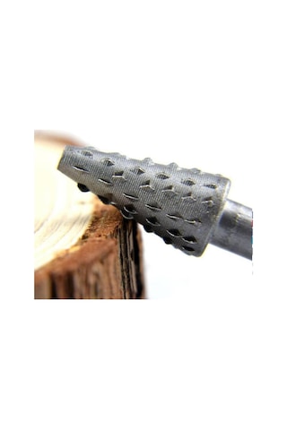 10 Parça Döner Törpü Tahta Ahşap Oyma Şekil Verme Hobi Matkap İçi