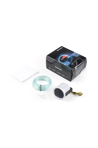 Jms Dynoracing 2 "52mm Evrensel 12 V Led Duman Len -1 0 2bar Turbo Boost Ölçer Ölçer / Turbo Boost Ölçer