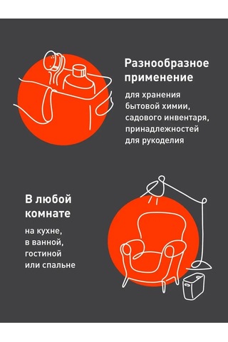 Birdhouse Dar Plastik Saklama Kabı 122005500 Beyaz