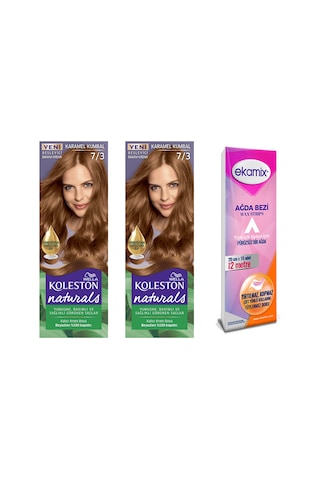 Koleston Naturals Saç Boya 7 - 3 Karamel Kumral 2 Adet