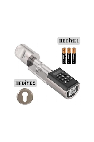 Marelli Pass Bnb Air Bnb Fonksiyonlu Şifreli Çelik Kapı Kilidi Kapı Göbeği