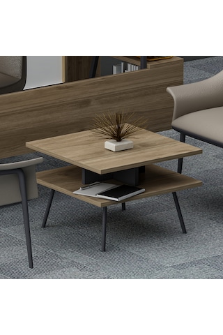 Lagomood İrony Poly Ofis Takımı Antrasit Ceviz