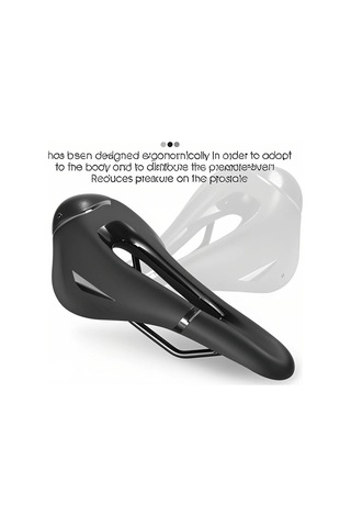 Ximistore9 Ergonomik Yolluk Bisiklet Saddle - Yüksek Esnek, Konforlu, Havalandırmalı, Baskı Dağıtıcı Kırmızı-beyaz Çok Renkli