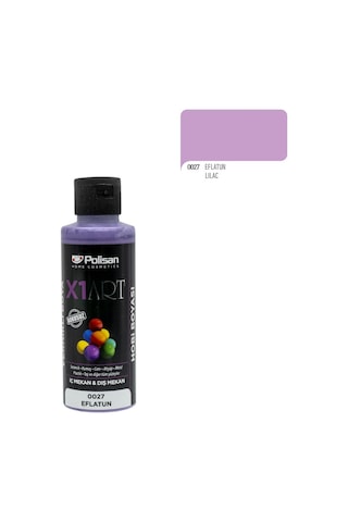 Polisan X1Art Vernikli Hobi Boyası 120Ml - 0027 Eflatun