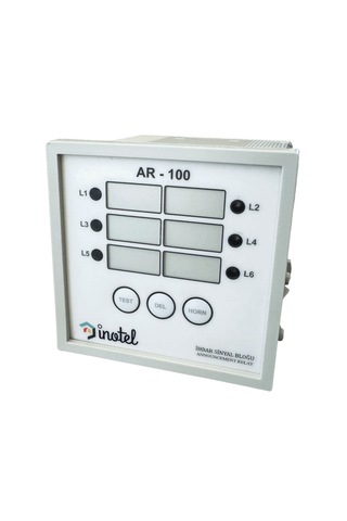 İnotel Ar-100 6 İhbarlı Sinyal Bloğu 8 Röle Çıkışlı