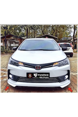 Toyota Corolla Uyumlu (2016-2018) Ön Tampon Eki