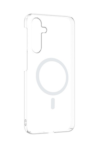 Vendas Samsung Uyumlu Galaxy A16 Kamera Korumalı M-safe Şarj Özellikli Şeffaf Zore London Sert Pc Kapak + Hayalet Ekran Koruyucu Şeffaf