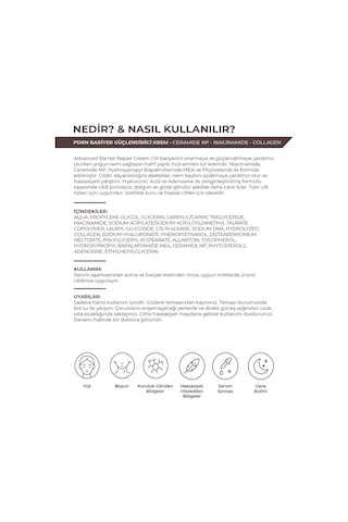 Pdrn Ceramide Bariyer Güçlendirici Yüz Kremi Seramid Np Ve Niasinamid İçeren Onarıcı Nemlendirici %99 Saf Pdrn Krem 20 Ml - 890518150