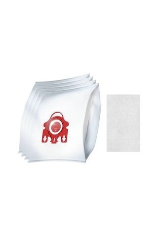 Aeroflow Miele White Pearl 300 Uyumlu Toz Torbası Dörtlü Paket