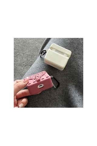 Caseonn Kılıf Antik Melek Bej Bej Apple Airpods 4. Nesil/anc İle Uyumlu