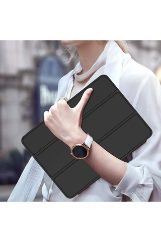 Huawei Honor Pad X9 11.5 İnç / X8 Pro Eln-w09 Uyumlu Kılıf Kalem Bölmeli Smart Case Kılıf