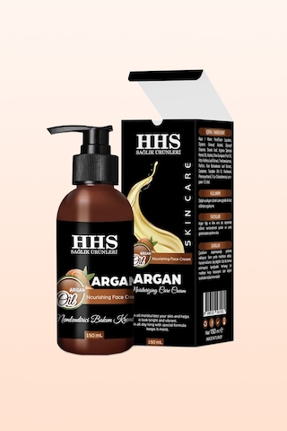 Hhs Argan Yağlı Nemlendirici El Yüz ve Vücut Bakım Kremi 150 ML