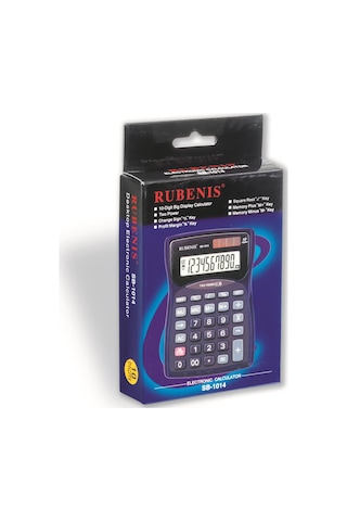 Rubenis SB-1014 Masaüstü 10 Hane Hesap Makinesi