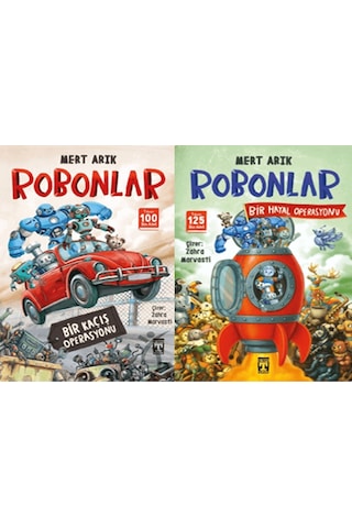 İlk Genç Timaş Robonlar - Bir Kaçış Operasyonu,robonlar 2 / Bir Hayal Operasyonu 2 Kitap 4,5.sınıf