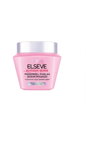 L'oréal Paris Elseve Glycolic Gloss Mükemmel Parlaklık Veren Saç Bakım Maskesi 300ml