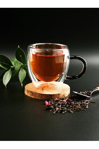 Magistro Çifte Tabanlı Cam 'adel' Bardak 200 Ml 141000888 Beyaz