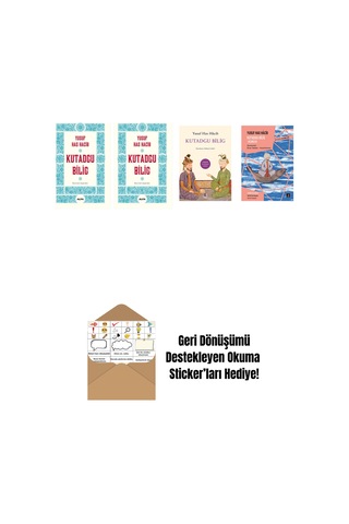 Yusuf Has Hacib 4 Kitap Set + Okuma Sticker'ları