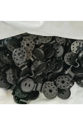 Gölgelik File Klipsi 100 Adet Gölgelik İp Geçirme Aparatı Diğer