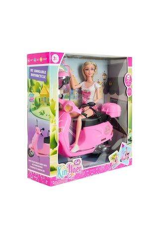 Kınyear Motorsikletli Bebek Oyuncak