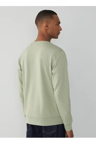 Hackett Haki Erkek Pamuklu Sweatshirt Hm581165