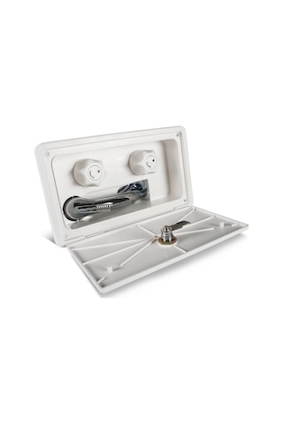 Karavan Beyaz Dış Duş Kiti