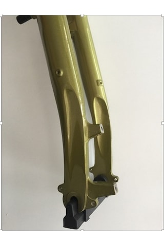 Goldenwheel 28" Md-690 D-v Fren Manuel Kilitli Amotrisörlü Maşa - Parlak Yeşil