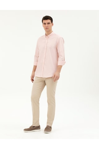 Pierre Cardin Erkek Bej Pantolon Kanvas-chino 50288511-vr011 Bej