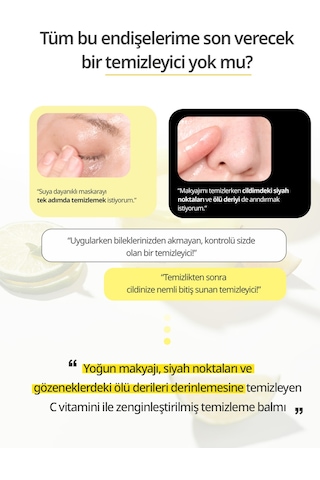 Yeşil Mandalina Özlü, Makyaj Temizleme Balmı Goodal Green Tangerine Vita C Toning Cleansing Balm 26869092