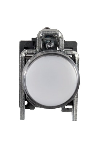 Schneider 24V AC/DC 22MM Led Işıklı Beyaz Sinyal Lambası