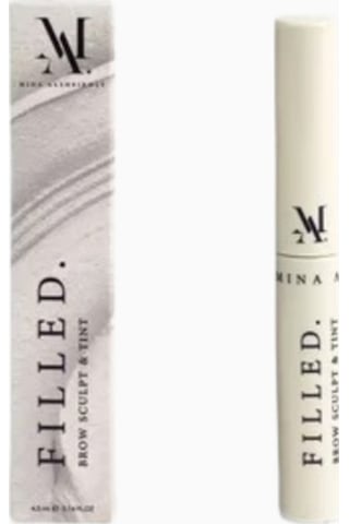 By Mina Al Sheikhly Filled Brow Sculpt-tint 4,3ml, Dolgun Ve Şekillendirici Kaş Jeli Kaş Makyajı Kahverengi