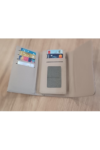 Bayan Cüzdan Kartlık Krem