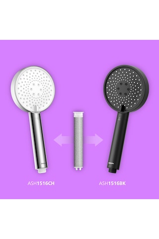 Ash1516 Duş Başlığı İçin Filtre Kartuşu Ash138/10 3 Adet -