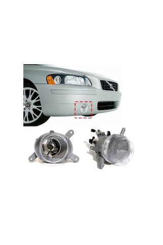 Volvo S60 Sağ Sis Farı 2005 2010 Yedek Parça
