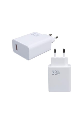 Weko Wk-27875 M11 Beyaz 33 Watt Turbo Usb Şarj Başlık Adaptörü Standart
