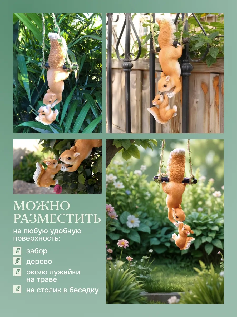 Mıcon Bahçe Figürü Sincap 303208310