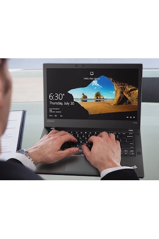 Lenovo ThinkPad T470 i5 7.Nesil 8 GB 256 GB SSD 14" FHD Dizüstü Bilgisayar (Teşhir)