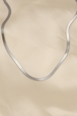 Hemengo 316l Çelik Silver Renk 45 Cm İtalyan Zincir Model Kadın Kolye Hmngobzs Diğer