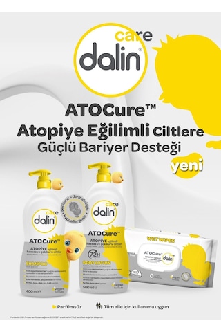 Dalin Care Atocure Saç & Vücut Şampuanı 400 Ml