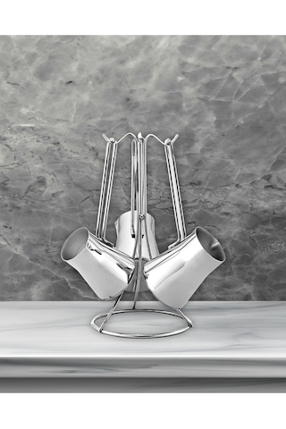 Enashop 3 Lü Şık Cezve Takımı 18/10 Paslanmaz Çelik 1. Sınıf Kalite, Kontrolden Geçmiştir Bfa