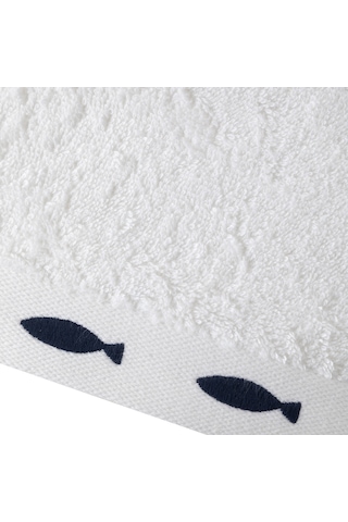 Mudo Home Marın Fısh Yüz Havlusu 50x80 8937388