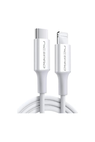 Nicepro Npo CTL 12 60 W 1.2 M Tpe Type-C To Lightning Hızlı Şarj Ve Data Kablosu
