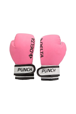 Delta Punch Boks Eldiveni Boks Eldivenleri Unisex Pembe